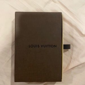 EMPTY LOUIS VUITTON POUCH WITH BAG